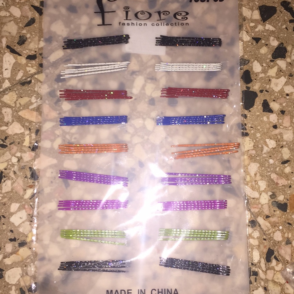 Colorful Bobby-pins Glittery Collection